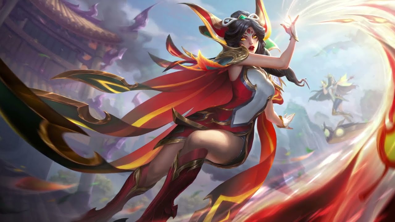 League of Legends Brave Phoenix Xayah 英雄聯盟 英勇飛凰 剎雅