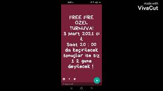 Free Fire özel turnuva Müzigi