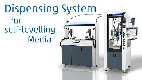Dispensing system for self-levelling media | Scheugenpflug GmbH