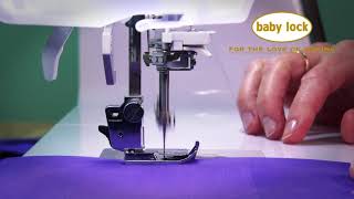 Baby Lock Blind Sch Foot Demonstration