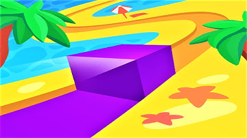 😮 Miami Line Color 3D 🤩 GAMEPLAY Levels 1-19 (Android, iOS)