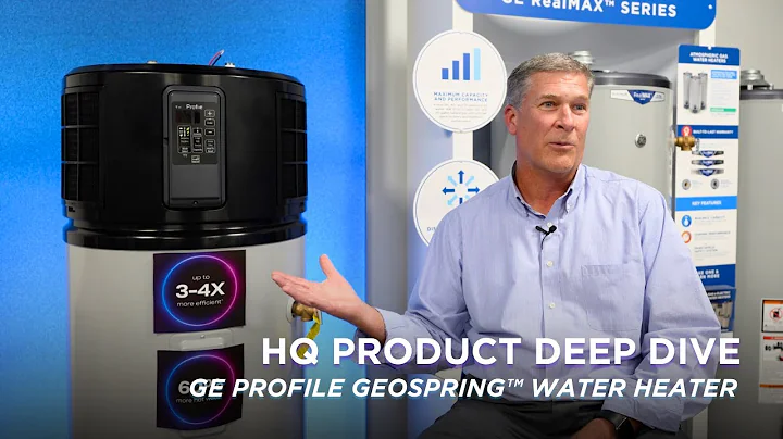 GE Profile™ GeoSpring™ Smart Hybrid Heat Pump Water Heater | Builder Innovator HQ Product Deep Dive