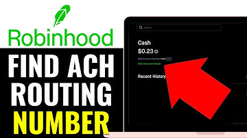 How to Find Ach Routing Number in Robinhood 2025 (EASY GUIDE)