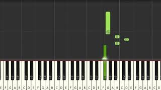 It Had To Be You Isham Jones  [Easy Piano Tutorial] (Synthesia) Right Hand Only