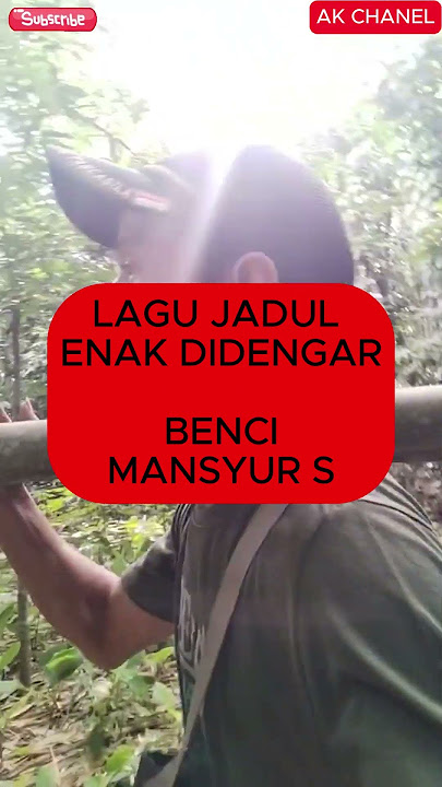 Benci Mansyur S #lagulawas #lagukenangan #mansyurs #dangdutlawas