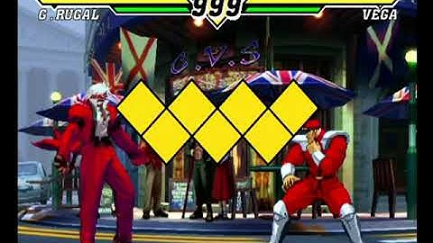 Capcom VS SNK 2 (Dreamcast) Arcade as God Rugal