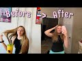 I cut 8 inches off my hair and surprised my boyfriend! | UNEXPECTED REACTION