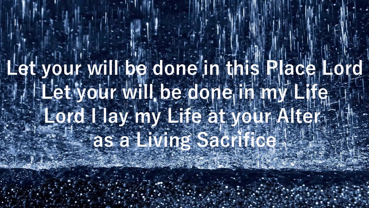 Let Your Will Be Done by Andrew Ironside with Lyrics YouTube