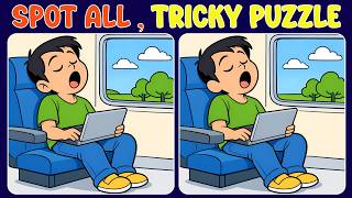 Find 3 Tricky Differences Before Time Runs Out | Brain Challenge!