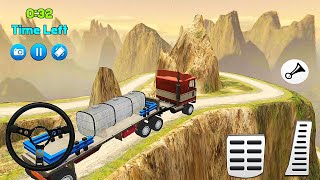 Impossible Curvy Tracks Cargo Driving #1 Transport Oil Tanker - Android GamePlay ! screenshot 5