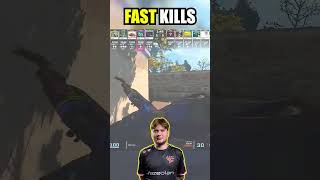 S1Mple Get Fast 4 Ak Kills In 10S