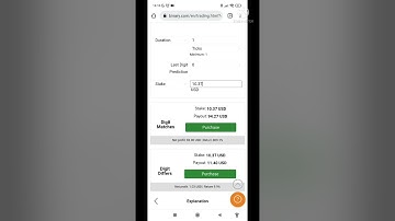 SPINO BINARY strategy binary.com matches/differs ⭐✨
