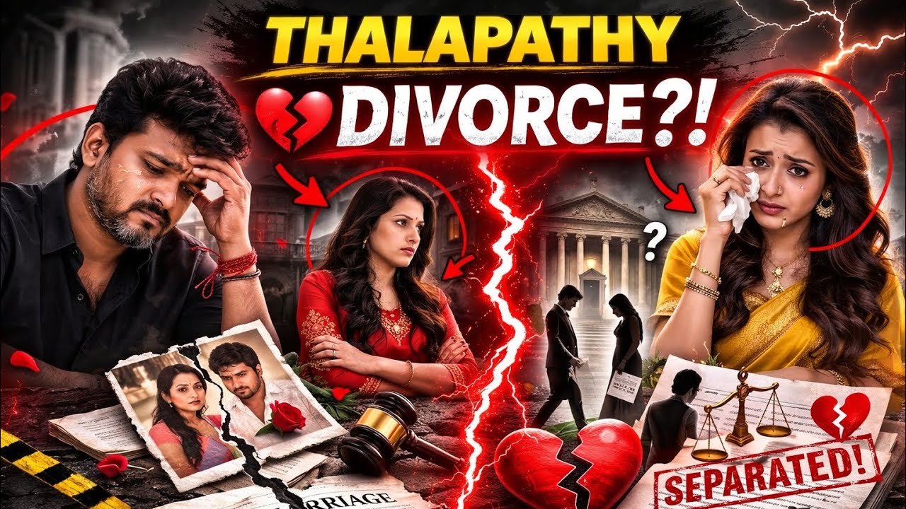 Thalapathy Vijay DIVORCE?! 😱 Shocking Truth Behind The Rumors!