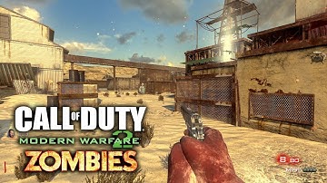 Trying More Maps From The MW2 ZOMBIES MOD (Zombie Warfare 3)