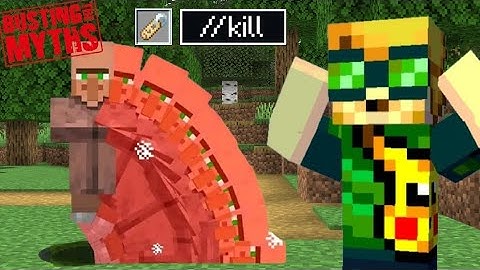 Busting Minecraft Myths that are actually real!