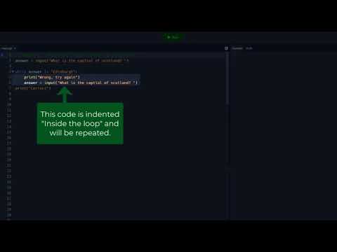 National 5 Software Development - Conditional Loops