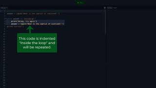 National 5 Software Development - Conditional Loops