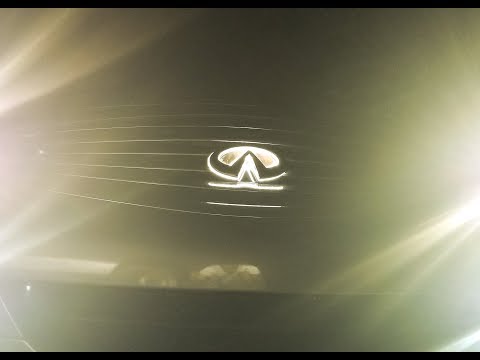 G37 LED lite infiniti emblem + how to install