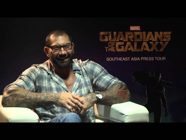 GUARDIANS OF THE GALAXY's Dave Bautista on How to Be Intimidating! 