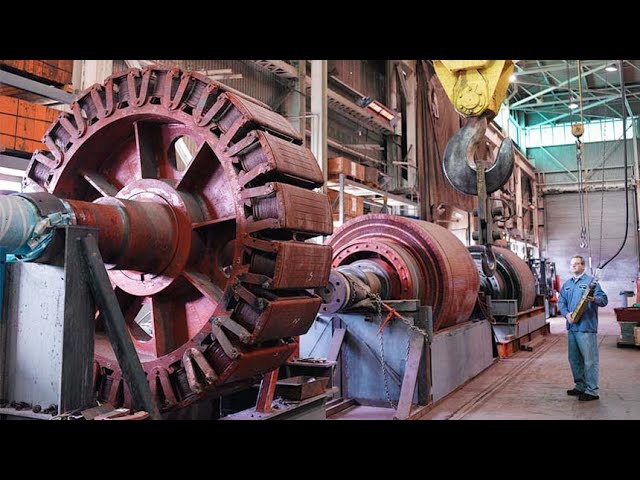 Amazing Largest Electric Motor Manufacturing And Repair Motor 1010 kW