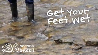 Get Your Feet Wet for Water Conservation | 26 Second Green