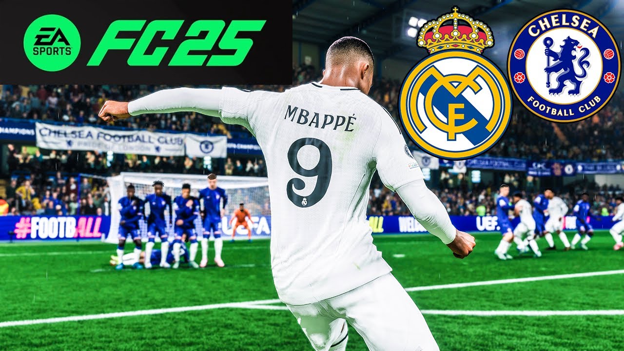 REAL MADRID - CHELSEA | FC 25 PS5 Gameplay Legend Difficulty