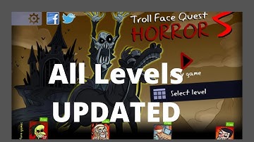 Troll Face Quest Horror 3 All Levels Walkthrough (Level 1 to 17 UPDATED)