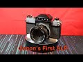 Canon's First SLR Camera