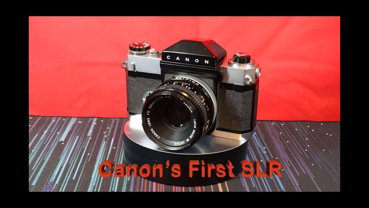 Canon's First SLR Camera - YouTube