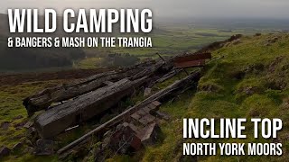Wild Camping & Bangers & Mash on the Trangia | Incline Top, North York Moors