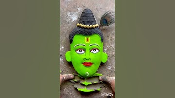 hu ru ru Rajasthani song🔥hu ru ru song🚩Krishna statue making at home🙏laddu gopal#shortsvideo