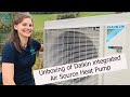 Unboxing of the Daikin Integrated Air Source Heat Pump