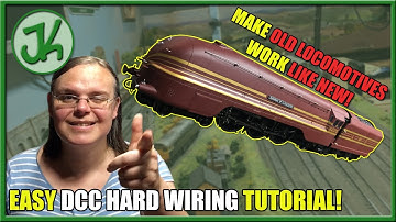 Easy DCC Hard Wiring Tutorial - Make Old Locomotives Work Like New!