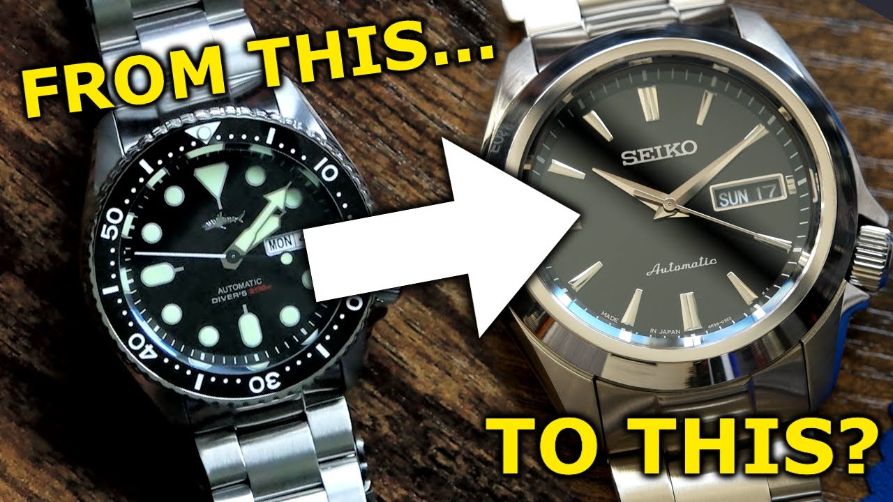 Heimdallr SKX to Grand Seiko? [REVIEW+MOD] - YouTube