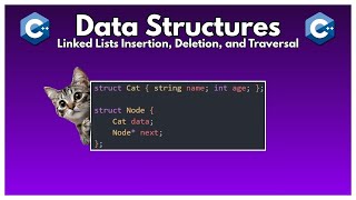 Data Structures in C++ - Linked List Insertion, Deletion, and Traversal