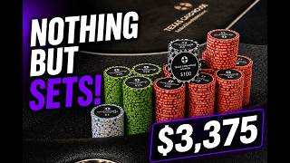 Celebrity I Flop 3 SETS in MONSTER Session | Poker Vlog Profile