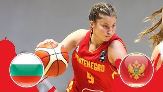 Bulgaria v Montenegro - CL 17-20- Full Game