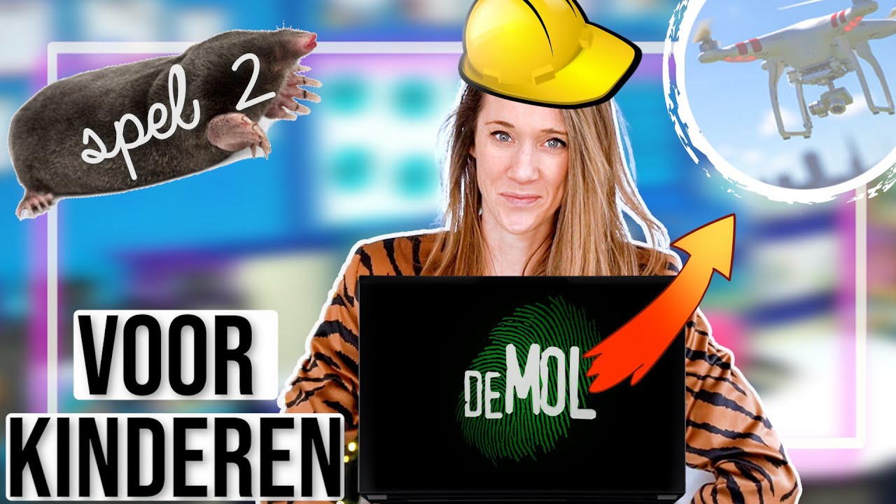 WIE IS DE MOL 2023 - IN DE KLAS - STALEN ZENUWEN - spel 2 - YouTube