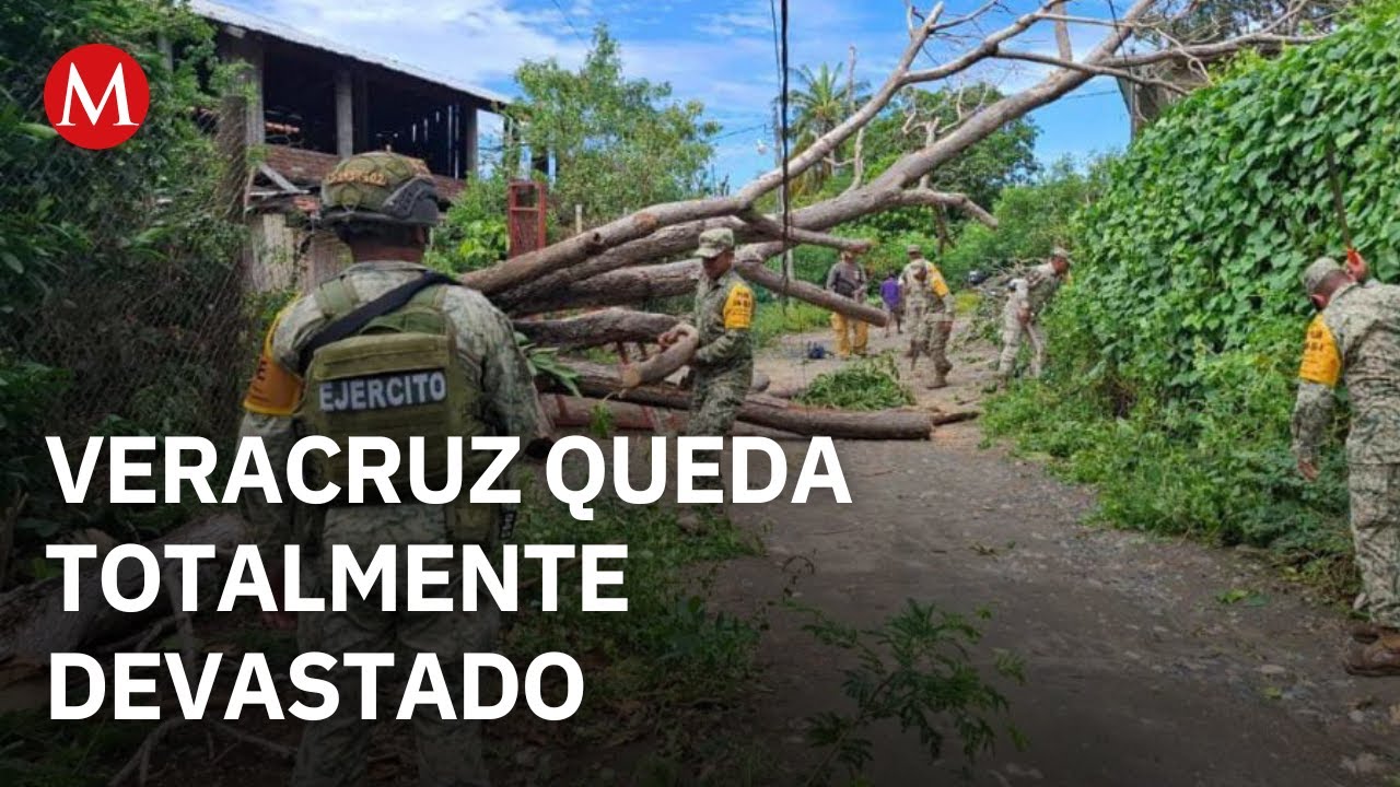 Veracruz enfrenta grave crisis por lluvias; 29 muertos y decenas de desaparecidos