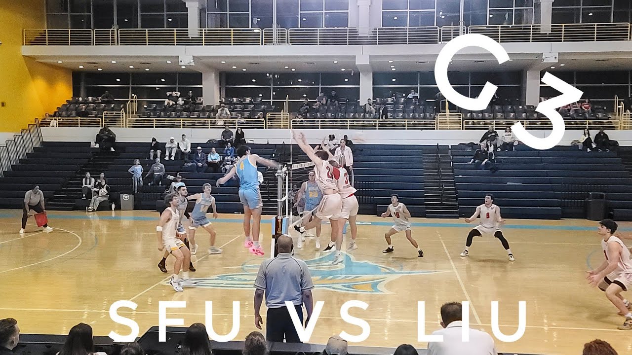 SFU vs LIU Men's Volleyball | G3 | 2/28/26 | Highlights