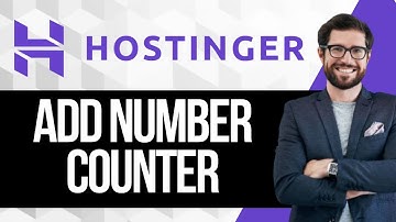How to Add an Animated Number Counter to Hostinger