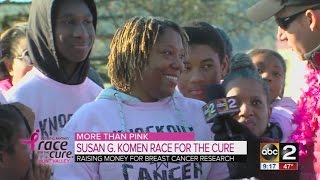 Knock Out Cancer team walks in Komen Race for the Cure