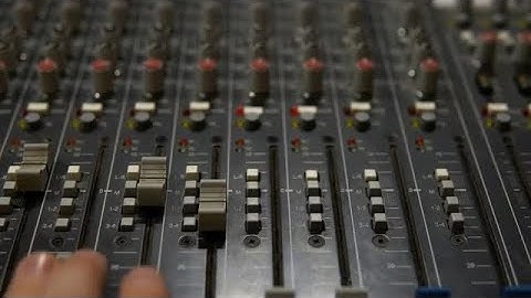 Mixing Beats Stock Video