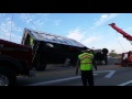 Dad's Towing Nashville Tennessee Heavy Rollover Recovery