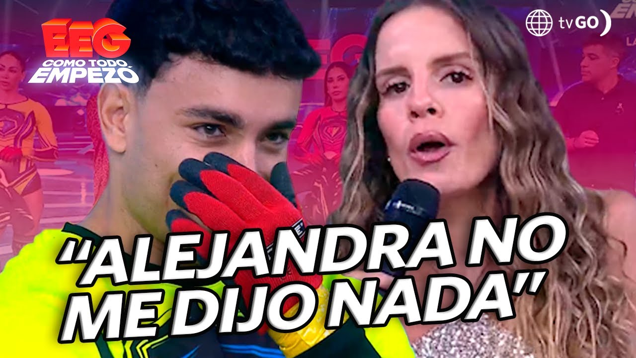 EEG Como Todo Empezó: Said Palao no tenía idea del regreso de Alejandra Baigorria a EEG