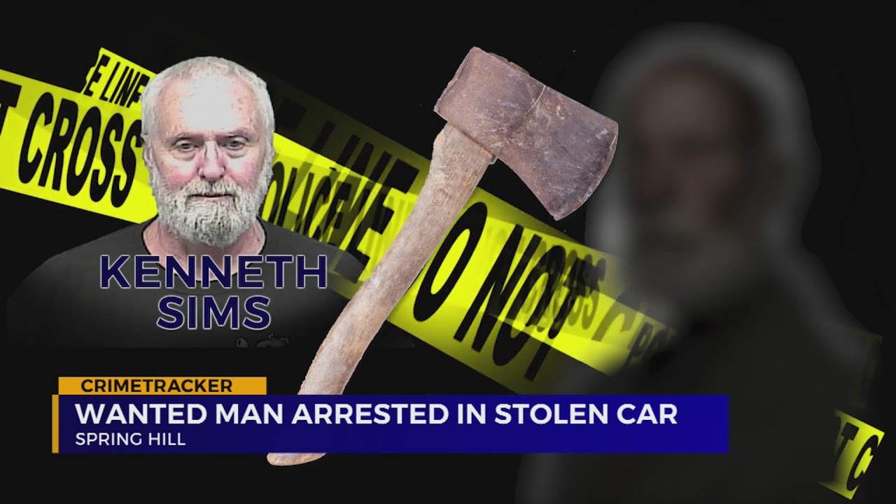 Wanted man arrested in stolen car - YouTube