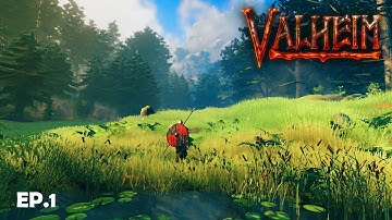 LIVE | A New REALM To EXPLORE - Valheim - Relaxing Open-World Survival & Building EP.1 Gameplay