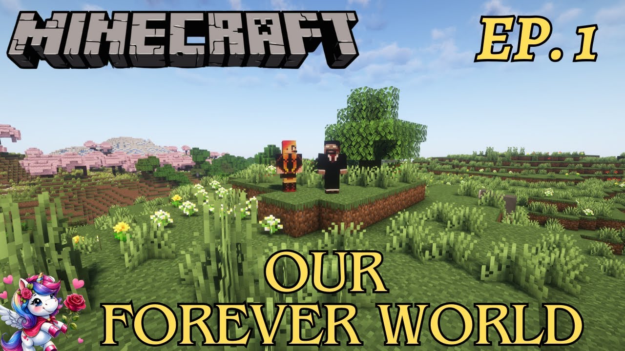 Minecraft Forever World ~ New Beginnings ~ Livestream Replay Ep 1 - YouTube