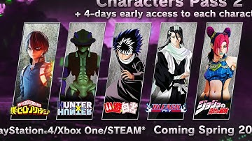 JUMP FORCE SEASON 2 DLC CHARACTER PREDICTIONS!