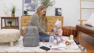 diaper bag backpack 2020 | iniuniu Large Unisex Baby Bags Multi function Travel | Best Baby Product